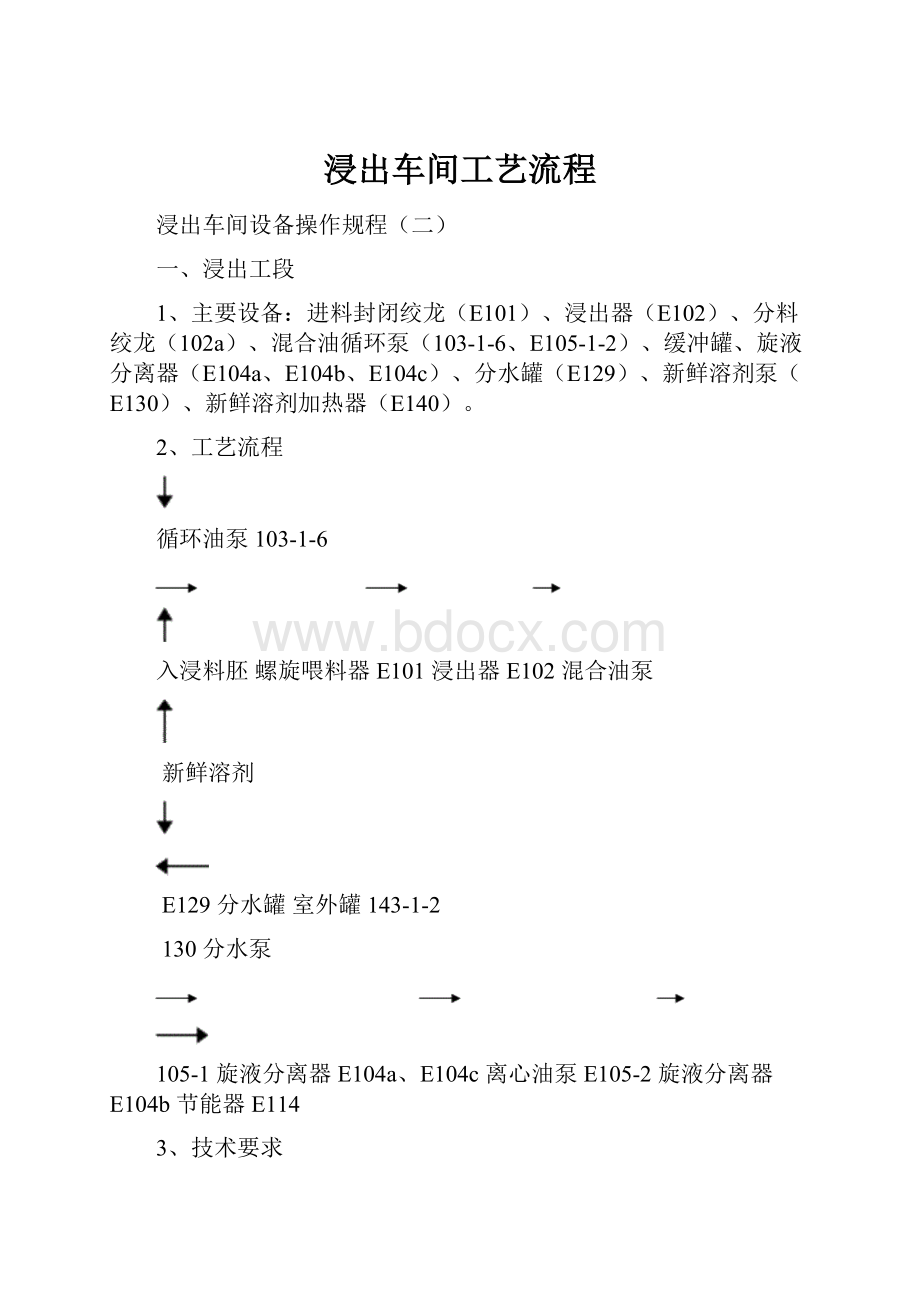 浸出车间工艺流程.docx