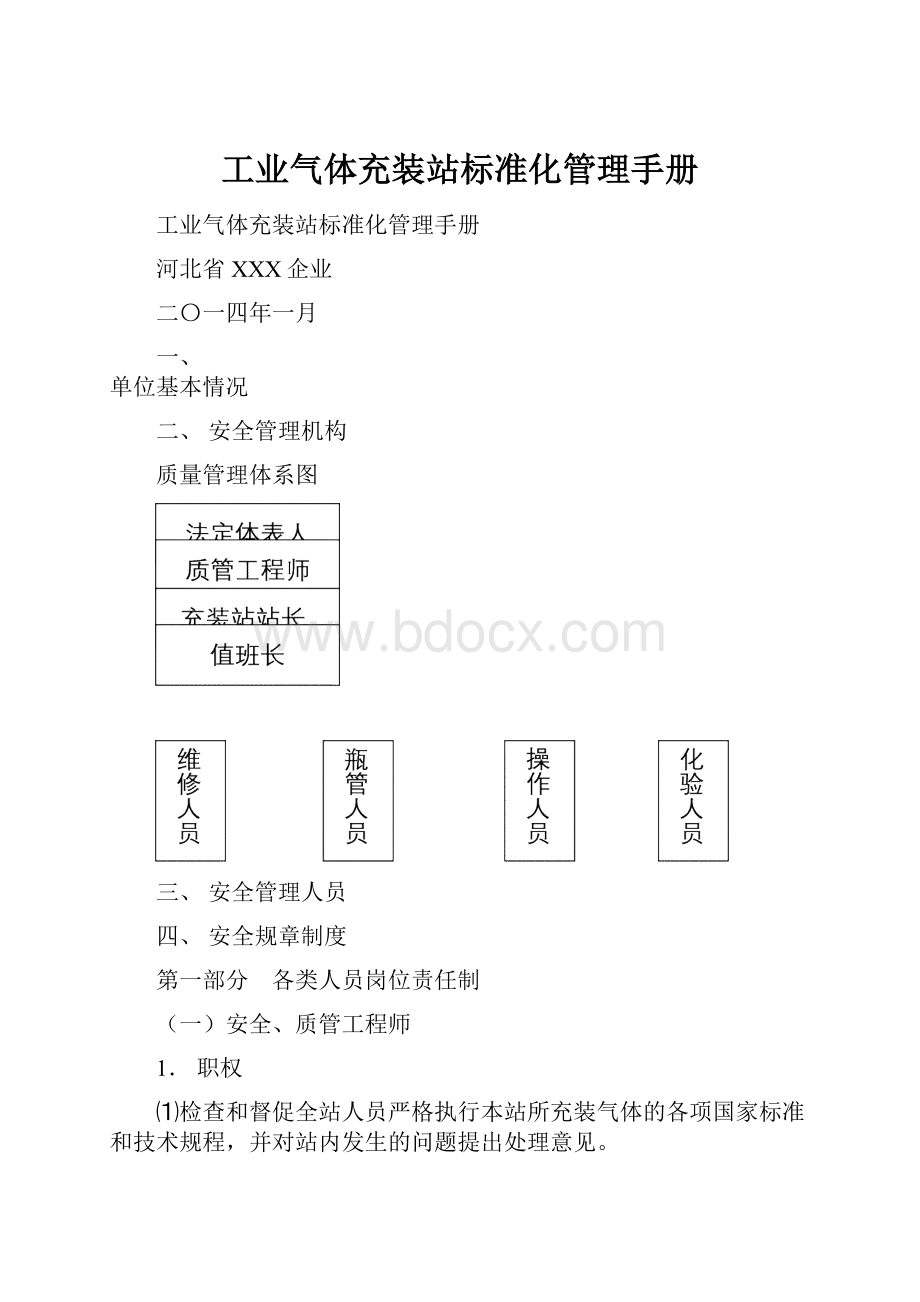 工业气体充装站标准化管理手册.docx_第1页