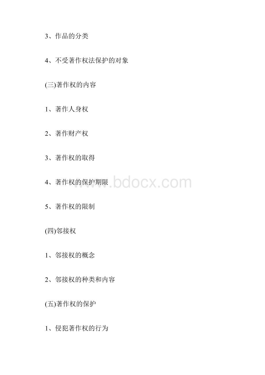 20XX成考专升本《民法》复习讲义知识产权成人高考doc.docx_第3页