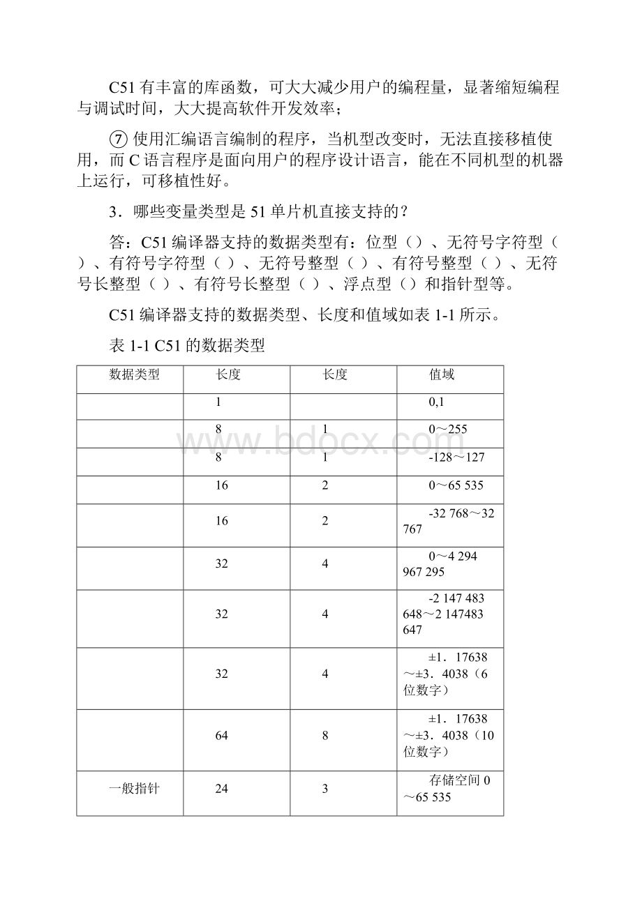 C51单片机复习题简答题Word格式.docx_第2页