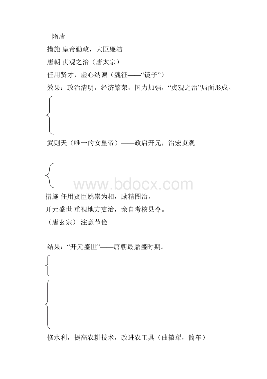 历史初一下资料复习提纲共3单元齐Word文档下载推荐.docx_第3页