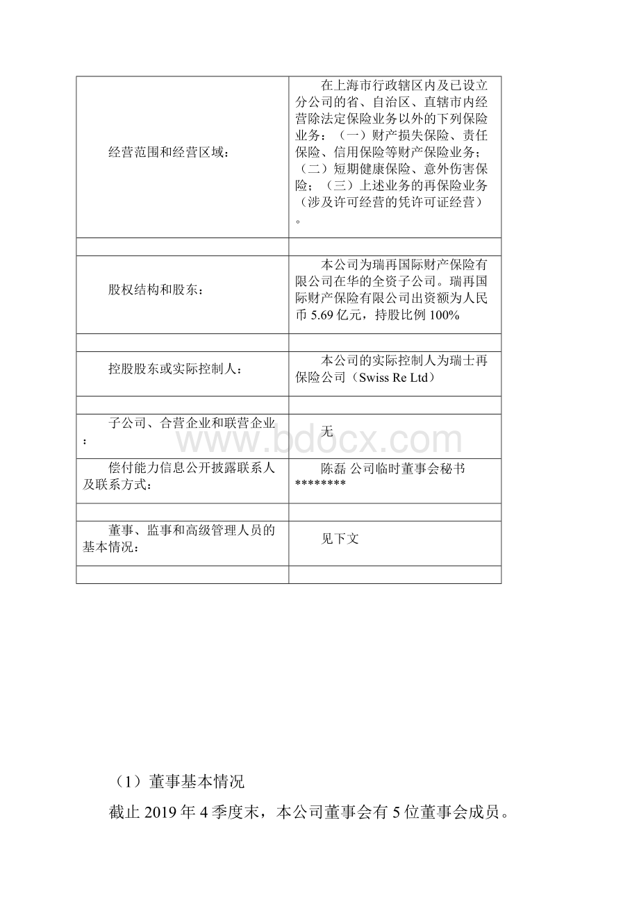 偿付能力报告模板Word格式文档下载.docx_第3页