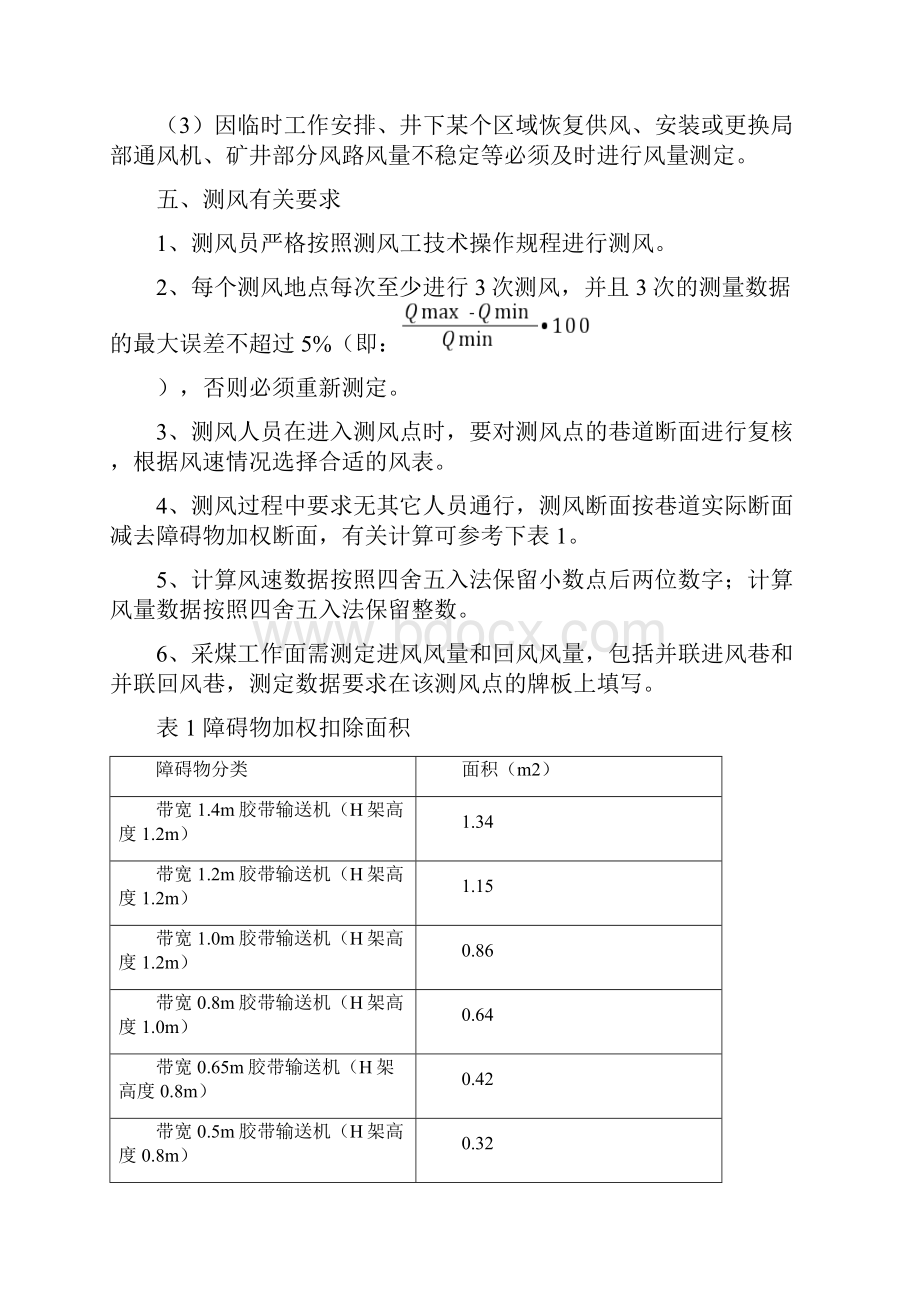 煤矿矿井测风管理规定.docx_第3页