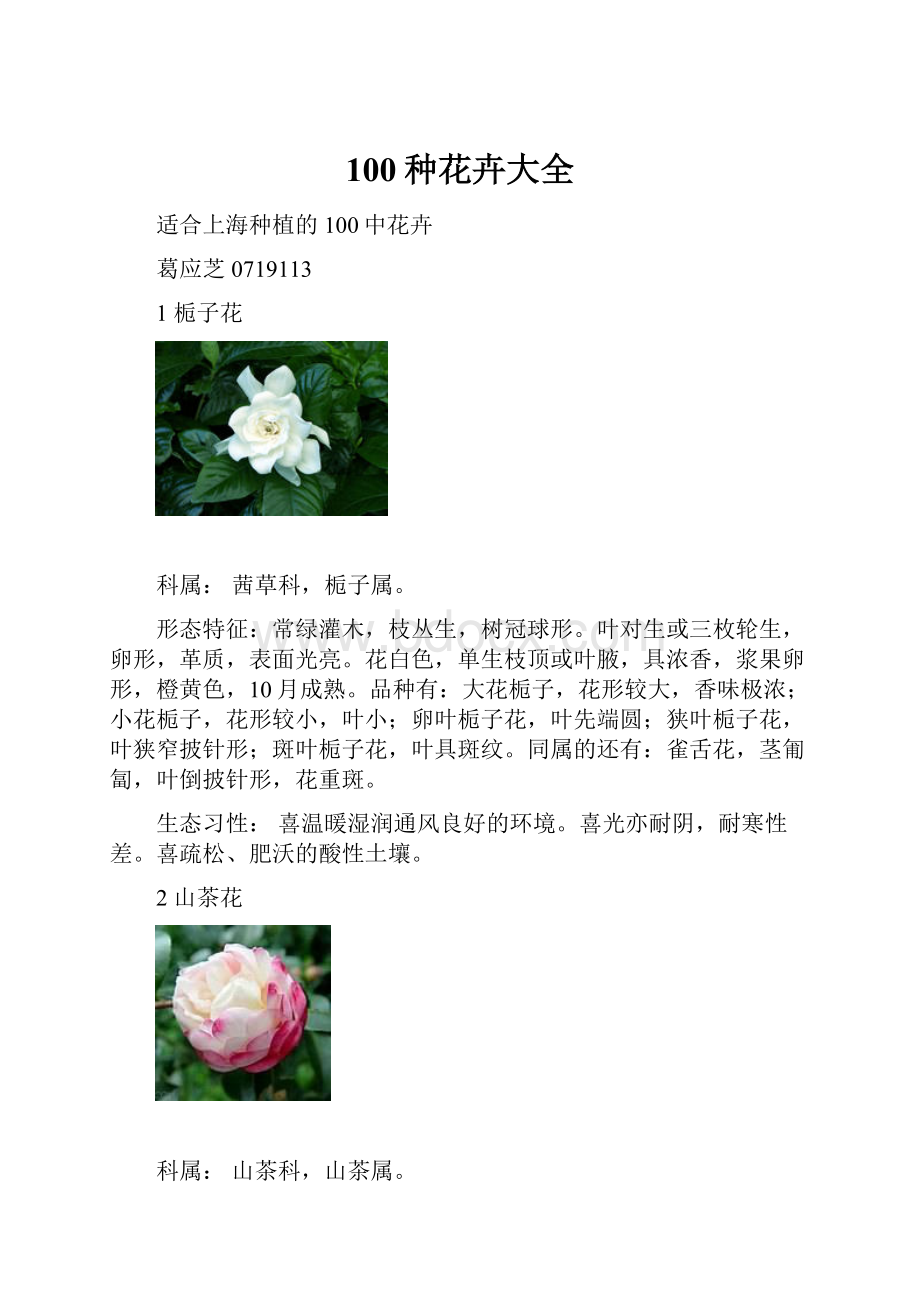 100种花卉大全.docx