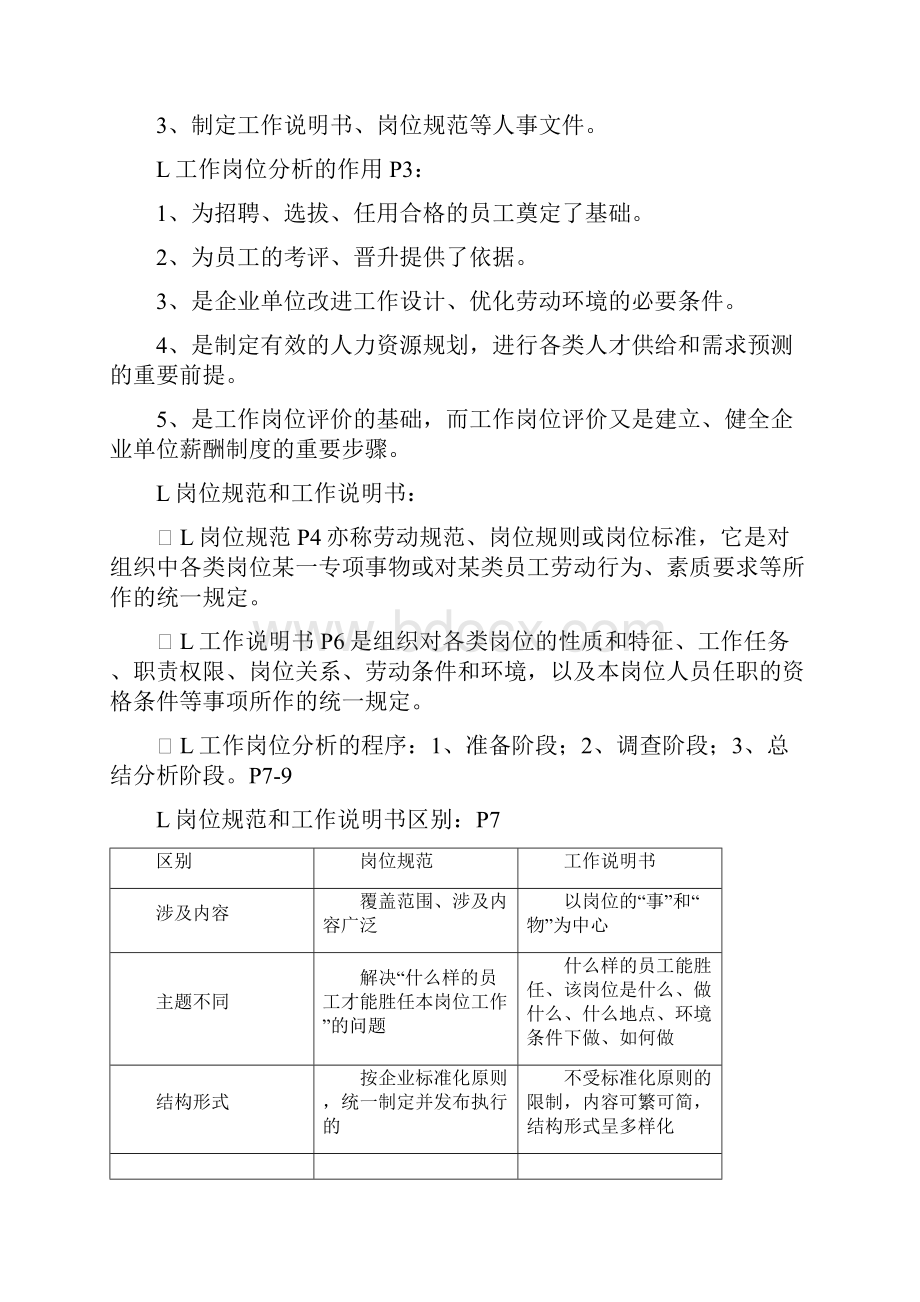 企业人力资源管理师三级总复习大纲全.docx_第2页