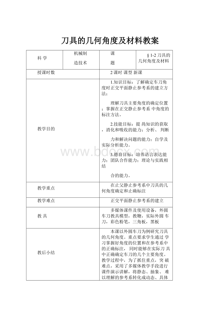 刀具的几何角度及材料教案Word文件下载.docx_第1页