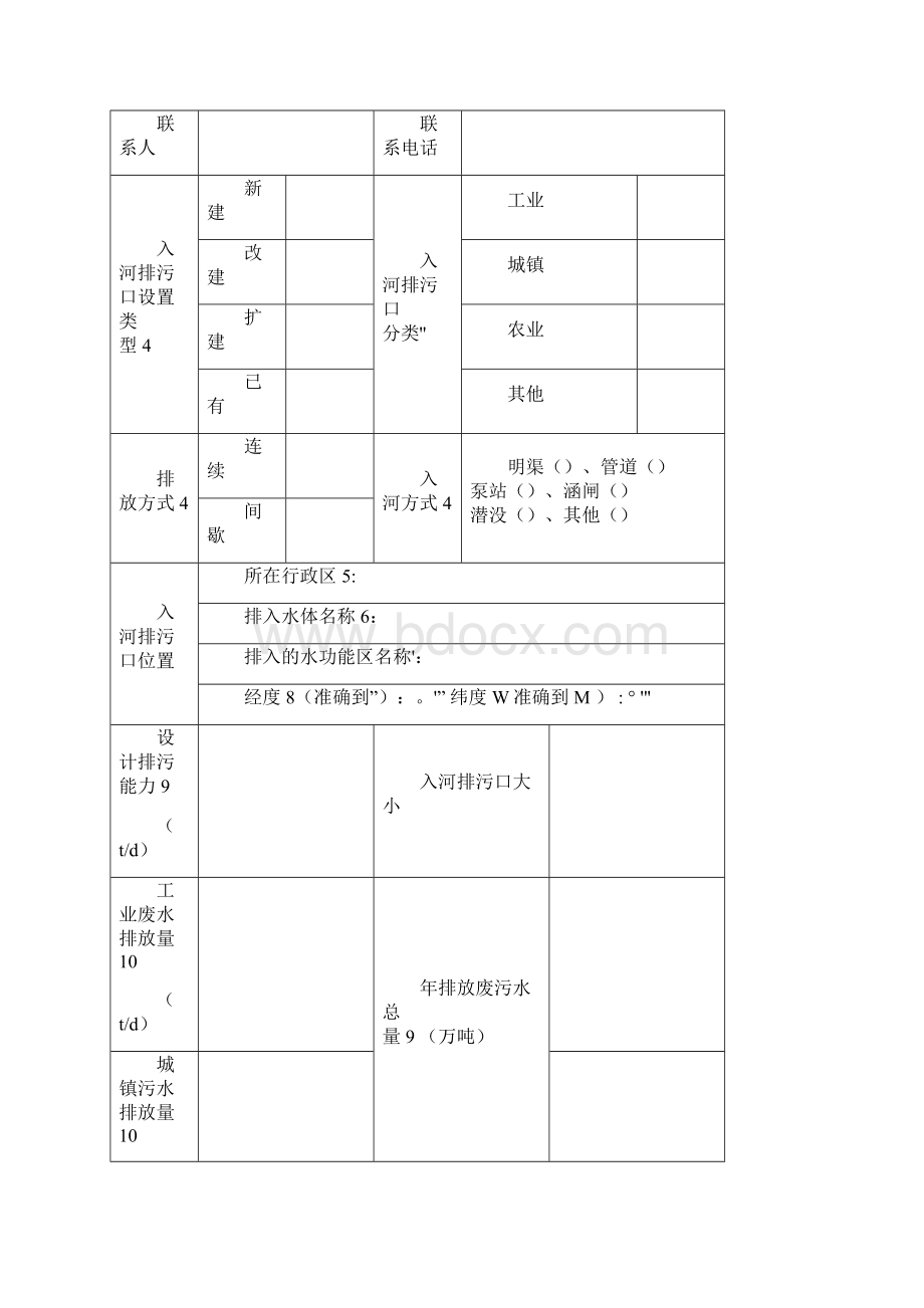 入河排污口设置论证报告编制提纲.docx_第3页