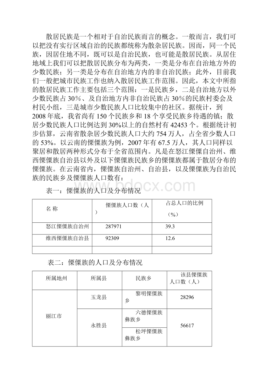 云南散居民族发展探析以傈僳族为例Word下载.docx_第2页