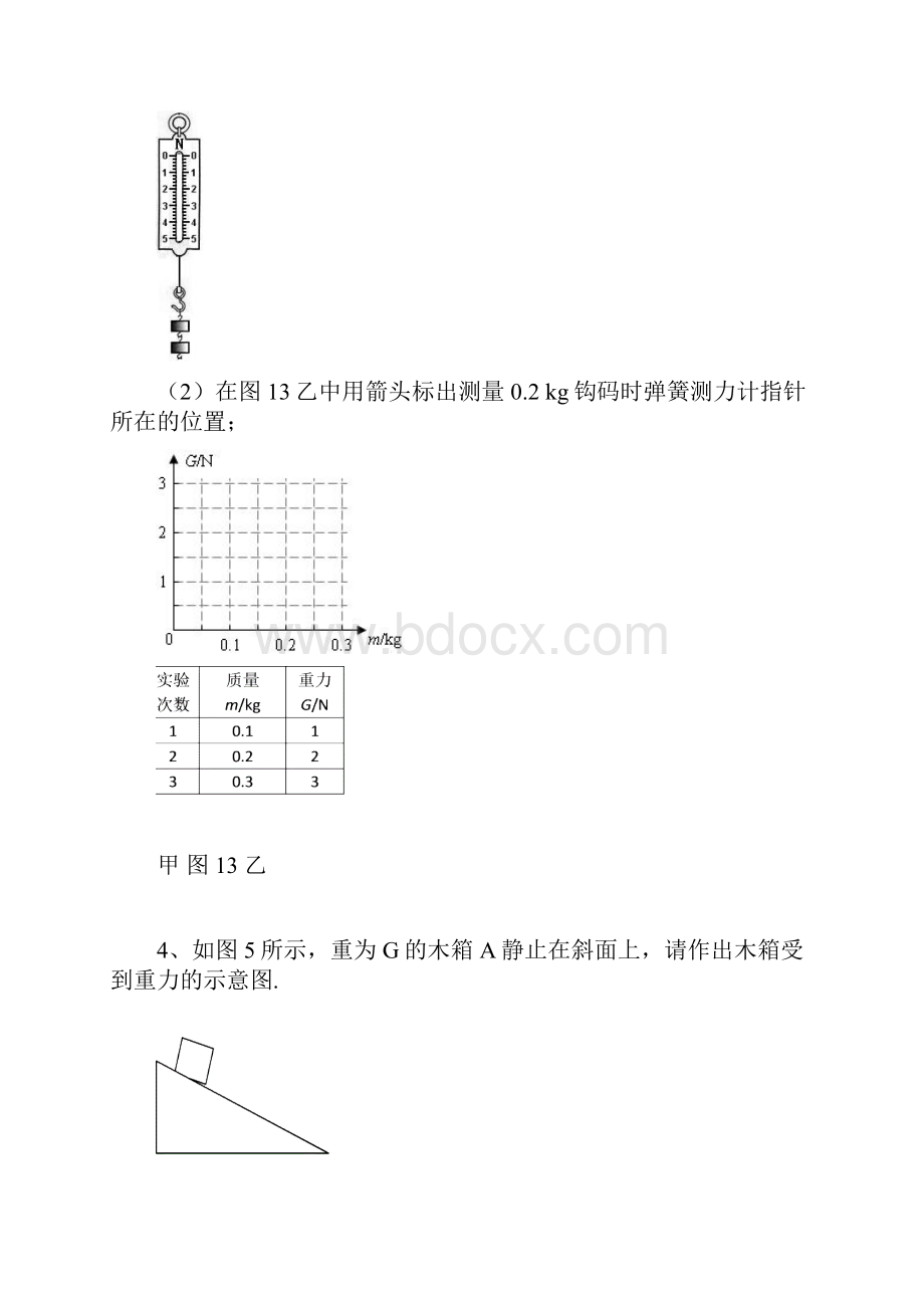 物理作图题计算题问答题.docx_第2页