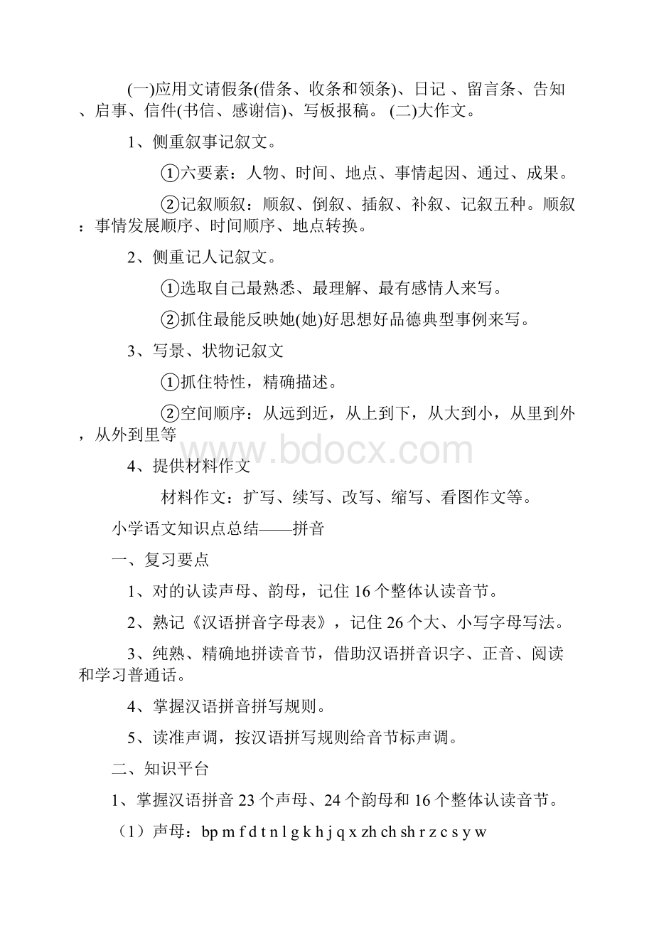 小升初语文知识要点归纳.docx_第3页