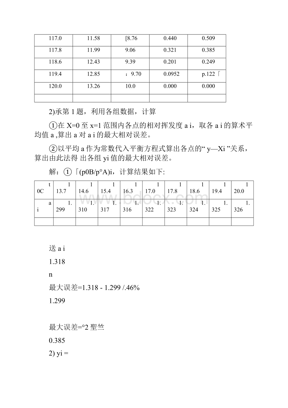 化工原理课后习题答案7液体蒸馏.docx_第2页