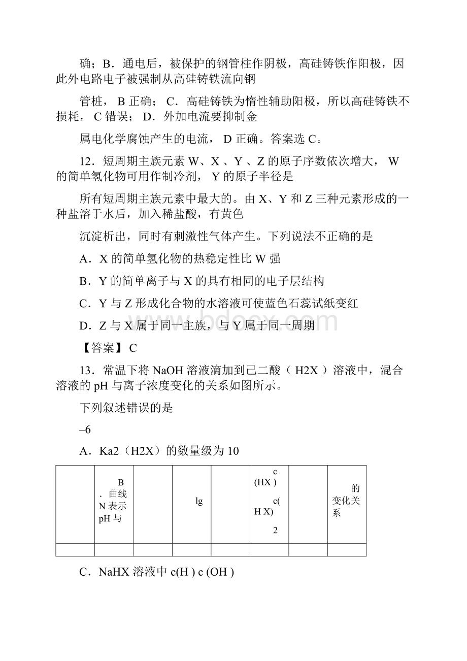 完整版高考理综化学真题及答案全国卷1Word格式.docx_第3页