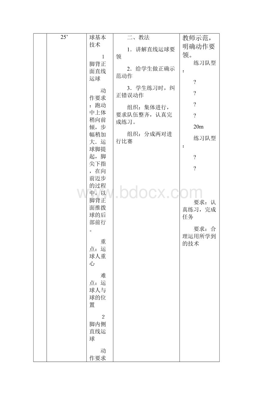 小学足球课教案全集Word格式.docx_第3页