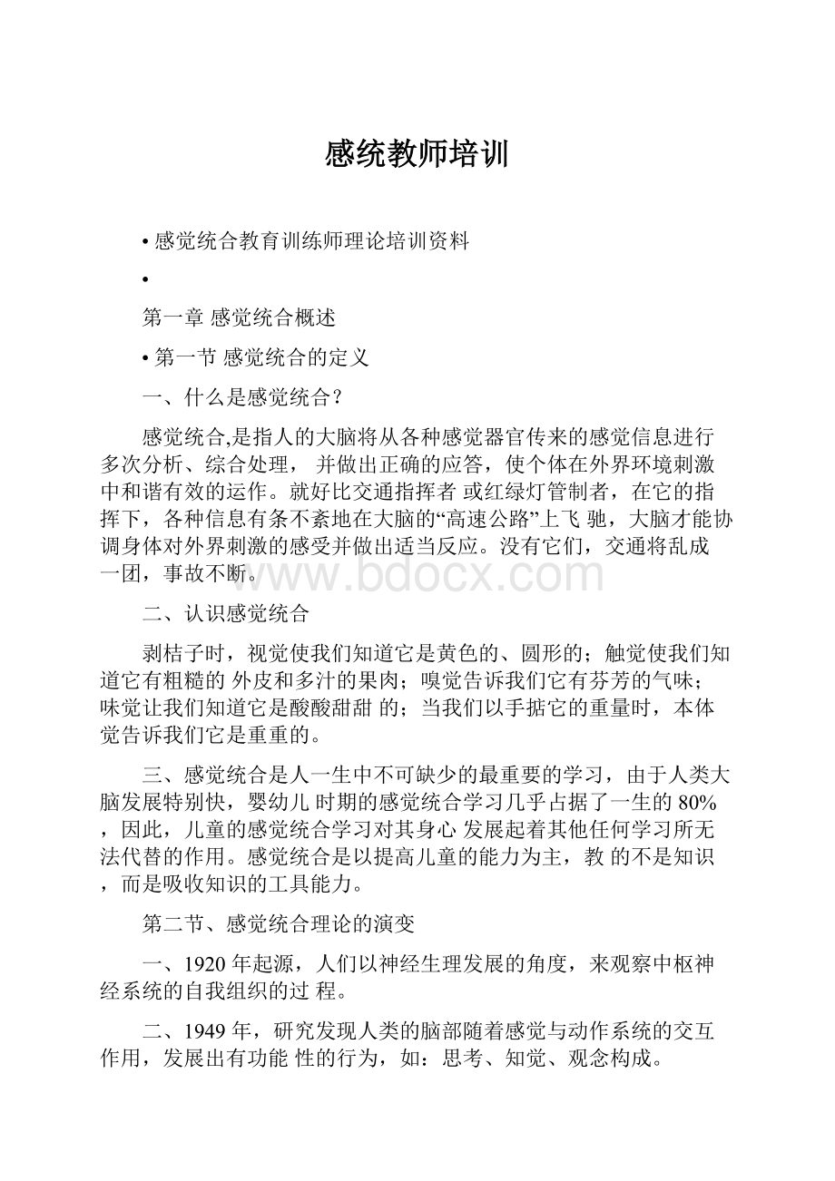 感统教师培训文档格式.docx_第1页