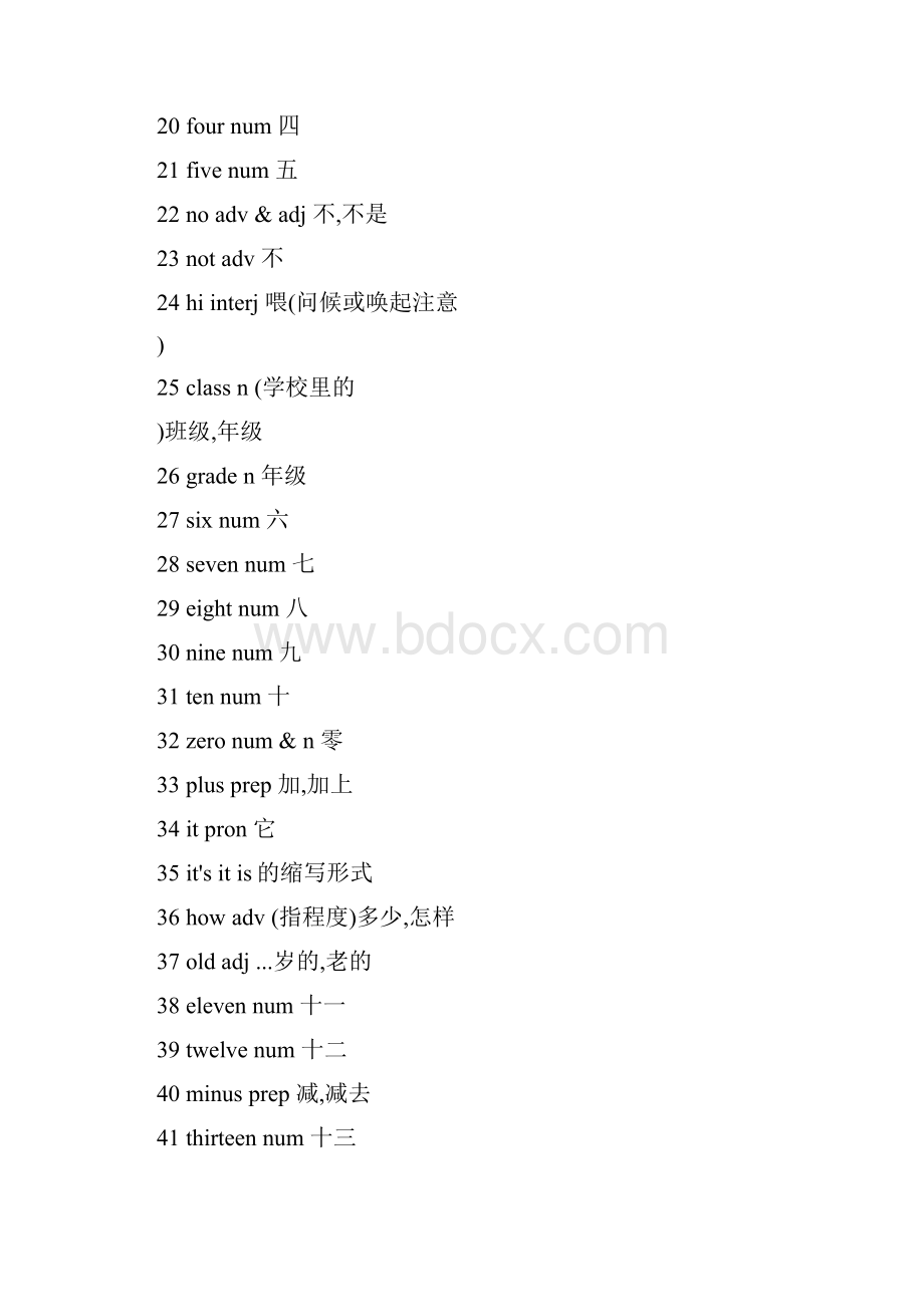 英语初中英语词汇大全.docx_第2页