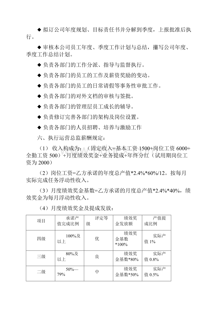 吉祥如意装饰门店薪酬管理制度.docx_第3页