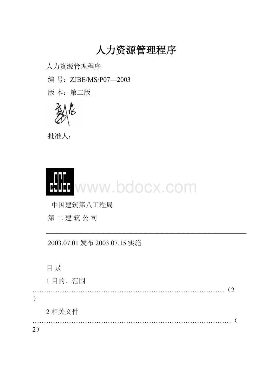 人力资源管理程序.docx_第1页