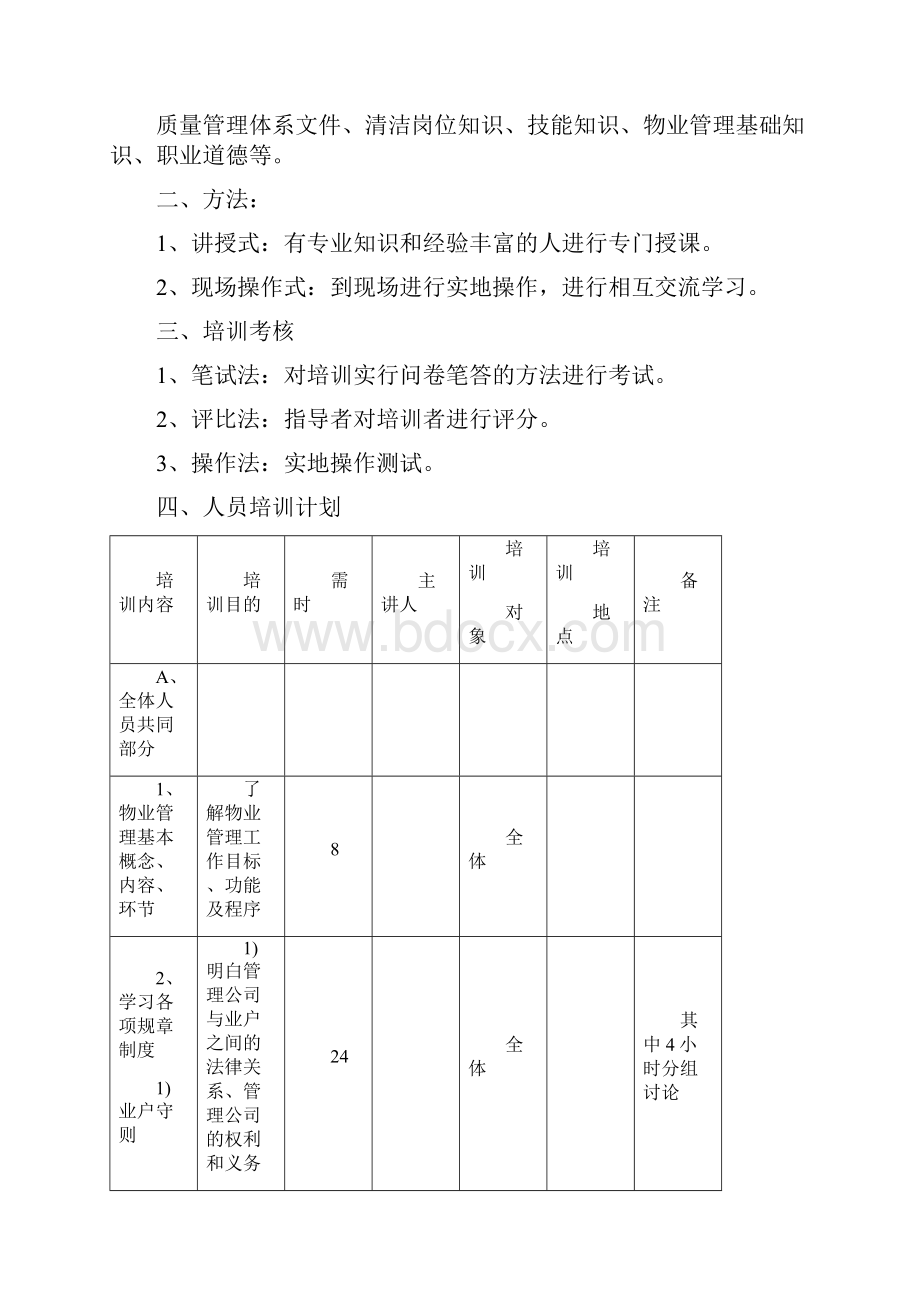 保洁培训内容表格类.docx_第2页