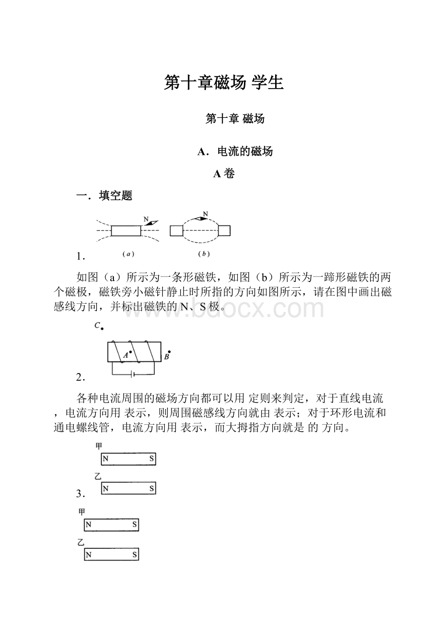 第十章磁场 学生文档格式.docx