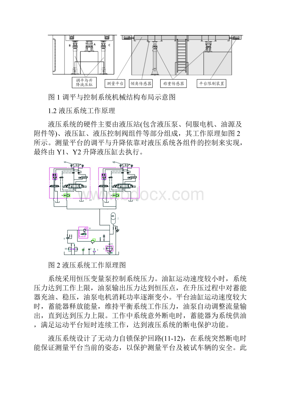 基于模糊PID的液压自动调平与升降控制系统研究.docx_第2页