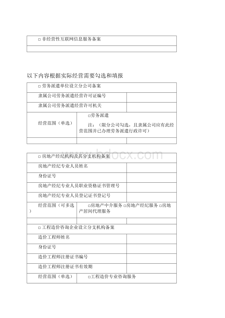 河南省多证合一改革政府部门共享信息表.docx_第3页