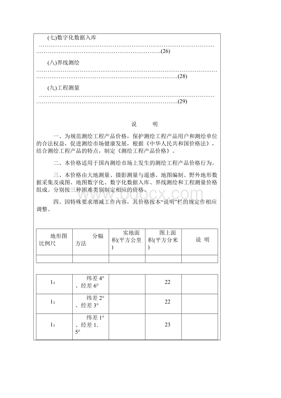 测绘工程产品价格国家测绘局.docx_第2页