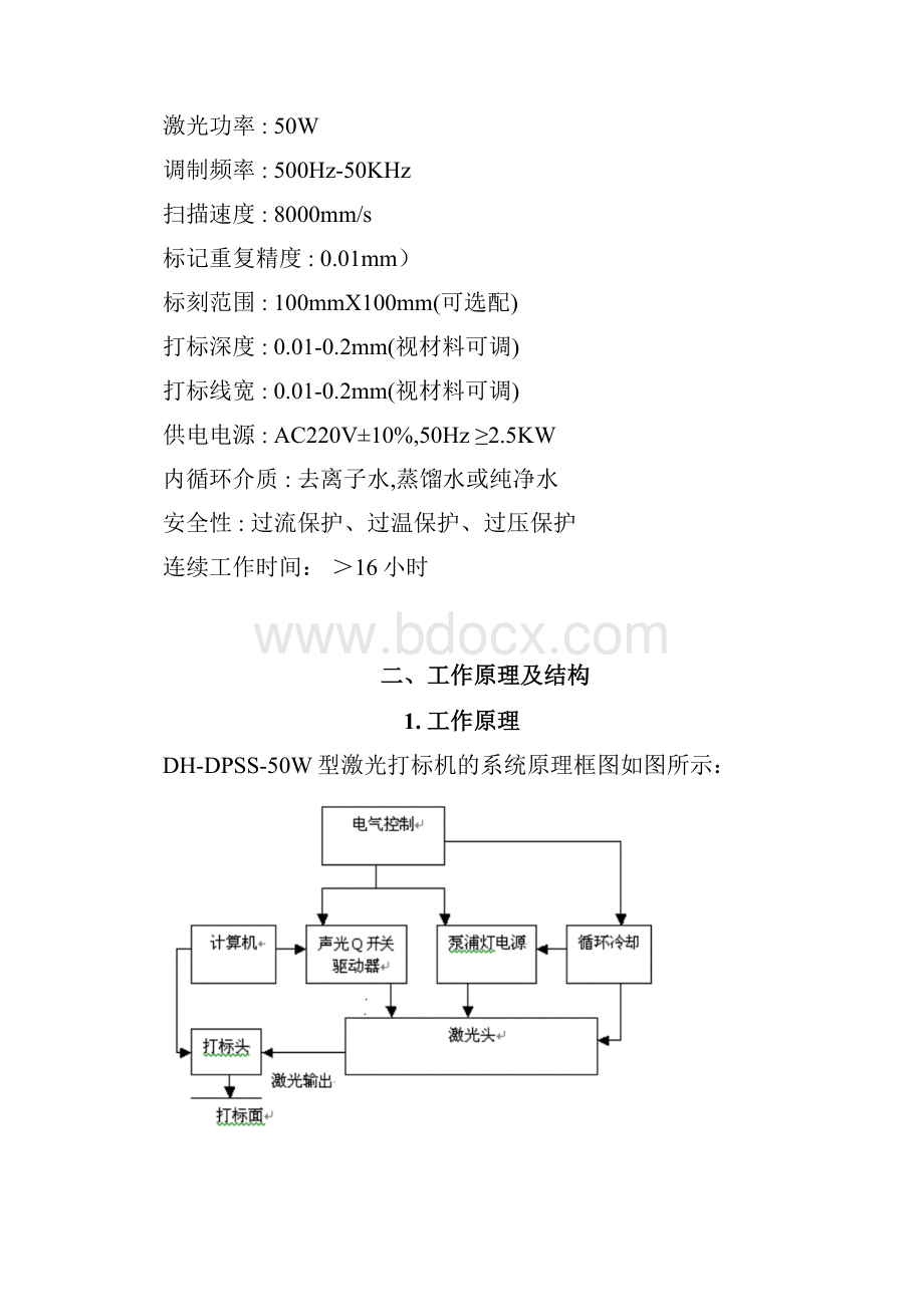 激光打标机说明书内部绝密资料.docx_第3页