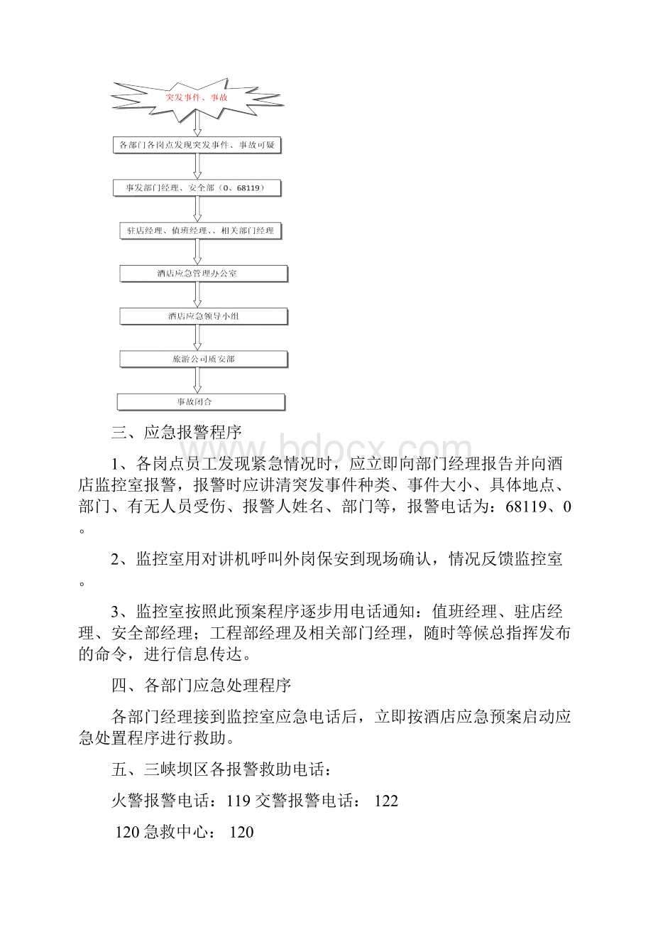 坝区酒店现场处置程序文档格式.docx_第2页