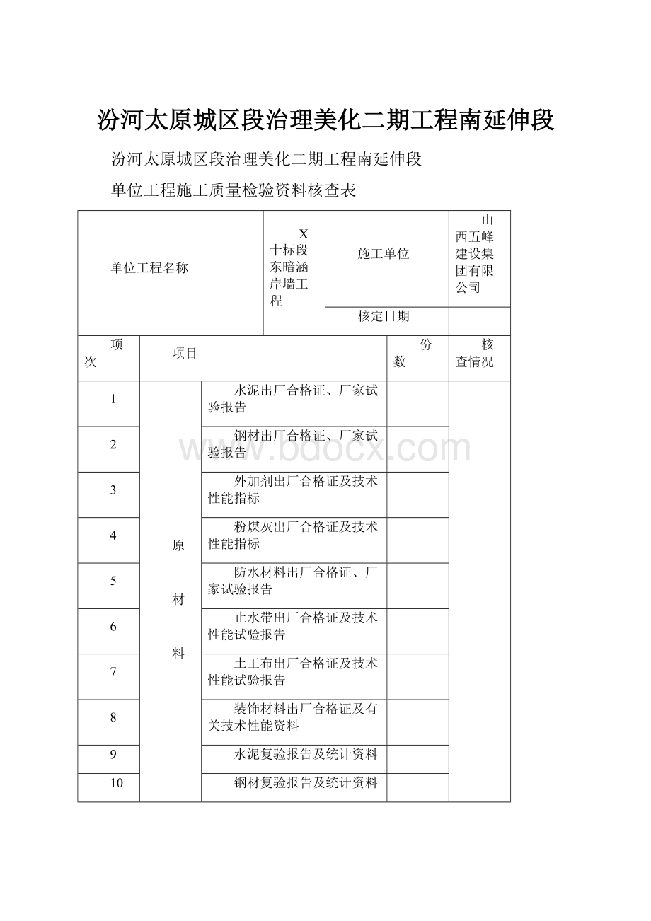 汾河太原城区段治理美化二期工程南延伸段.docx_第1页