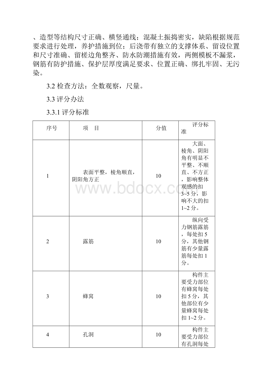 混凝土现浇结构外观及尺寸偏差检查标准.docx_第2页