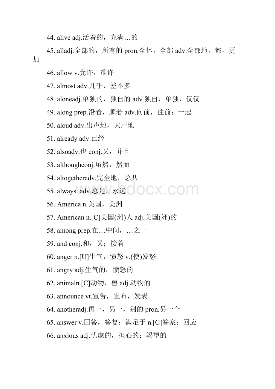 高中13年级英语词汇大全.docx_第3页