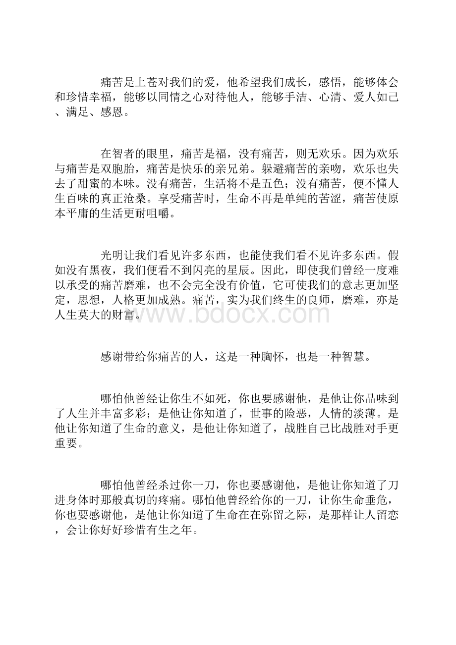 承受痛苦品味痛苦享受痛苦感谢痛苦资料.docx_第2页