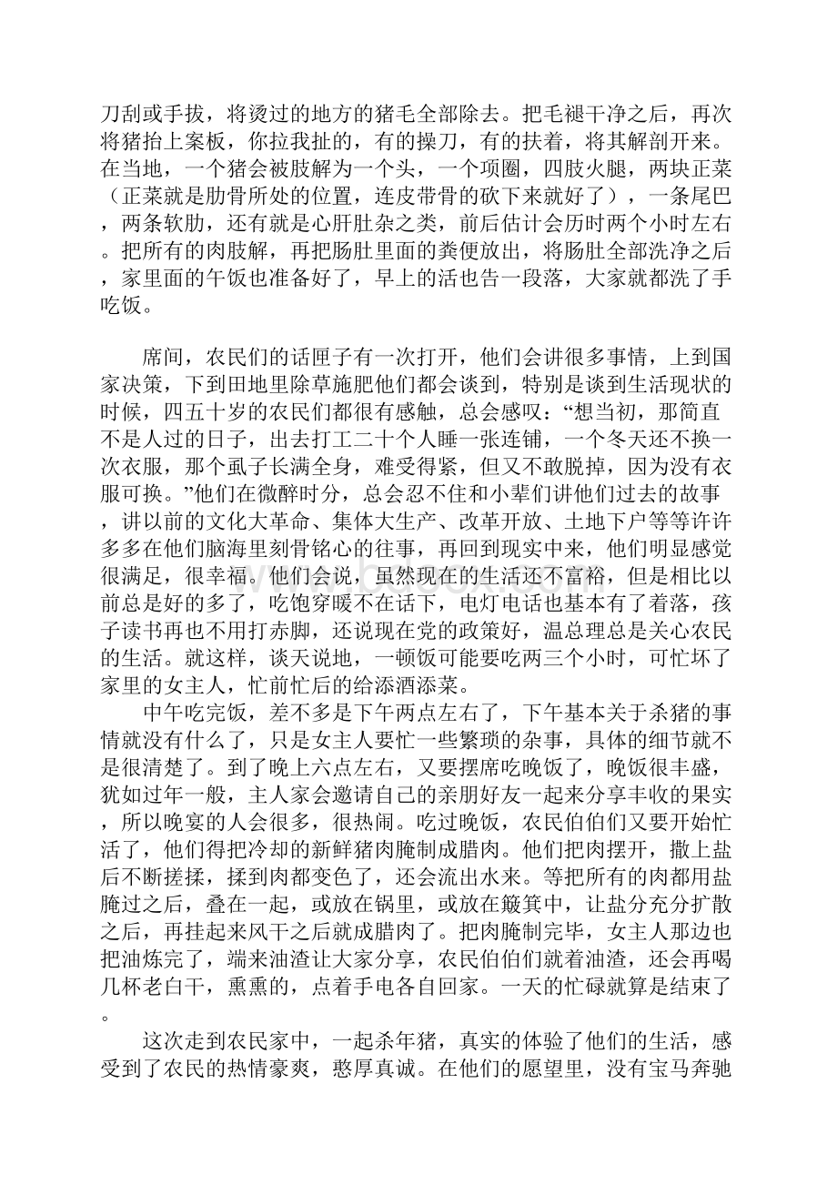 寒假三进三同社会实践报告.docx_第3页