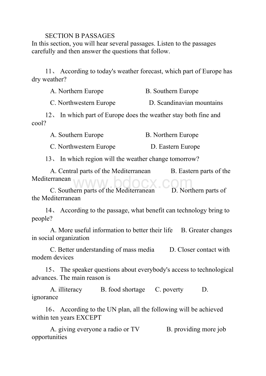 专业英语四级真题及答案解析.docx_第3页