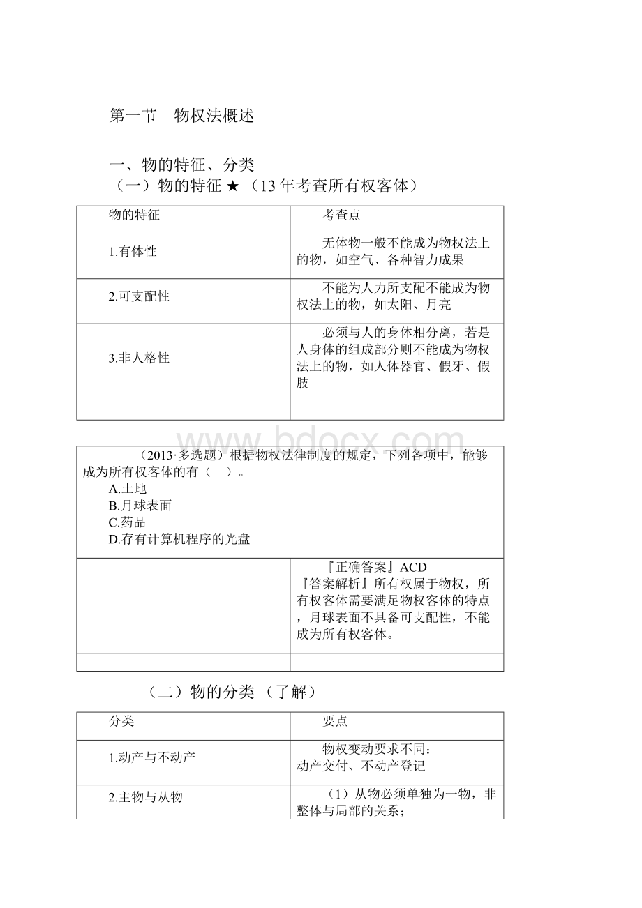 第一编法律概论物权法律制度Word格式.docx_第2页