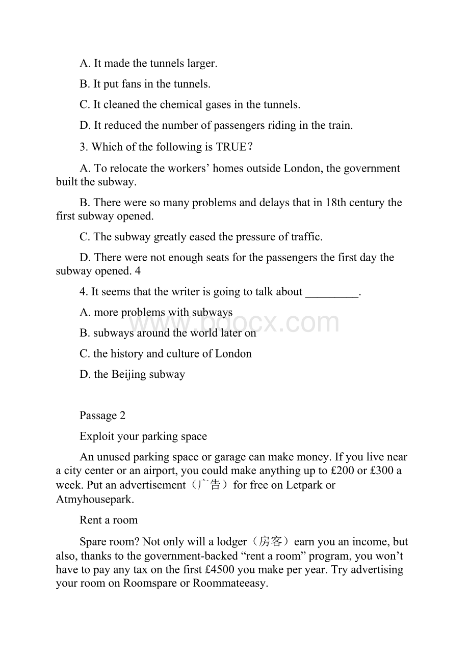 高一英语阅读理解强化训练附解析Day 46Word格式文档下载.docx_第2页