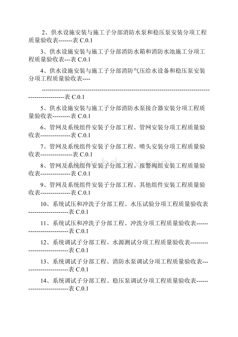 消防安装工程检查验收记录文本交工资料表格1Word文件下载.docx_第3页