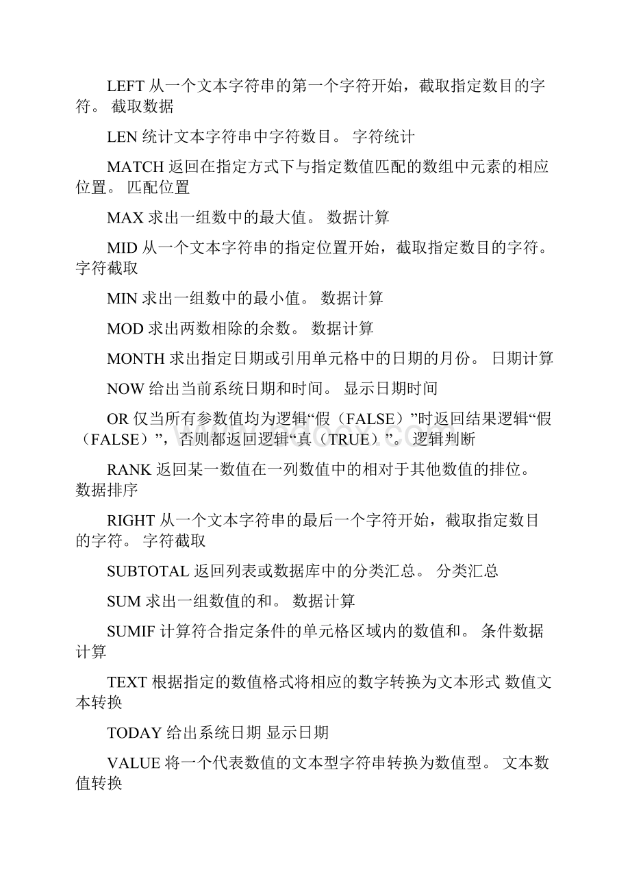 excel公式单个或多个函数的结合运用Word文档下载推荐.docx_第2页