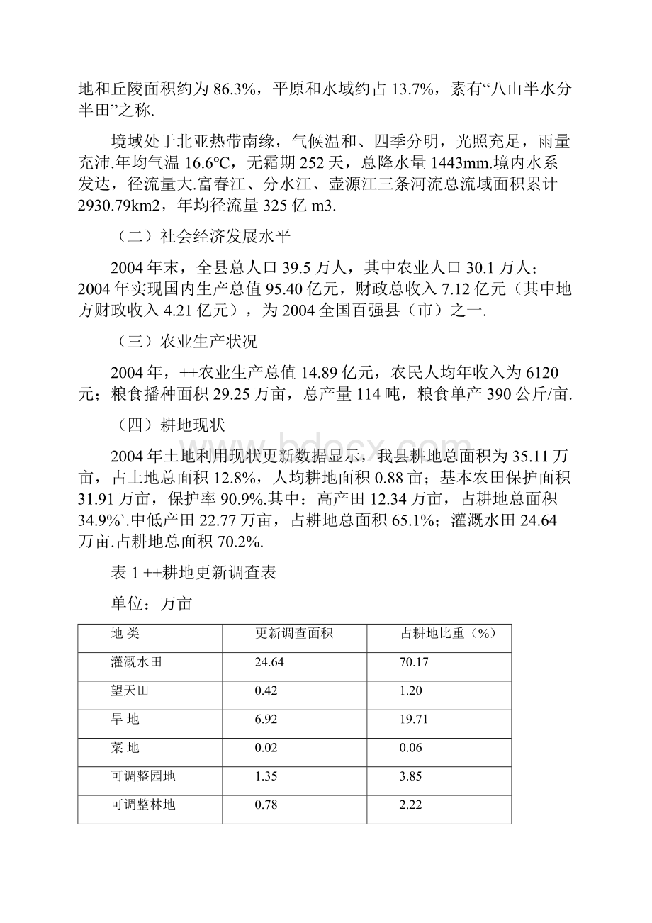 报批稿XX基本农田保护示范区建设项目可行性方案Word下载.docx_第2页