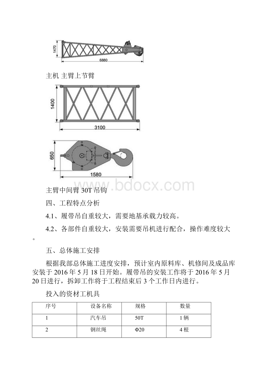 50T履带吊拆卸安装方案概要.docx_第2页