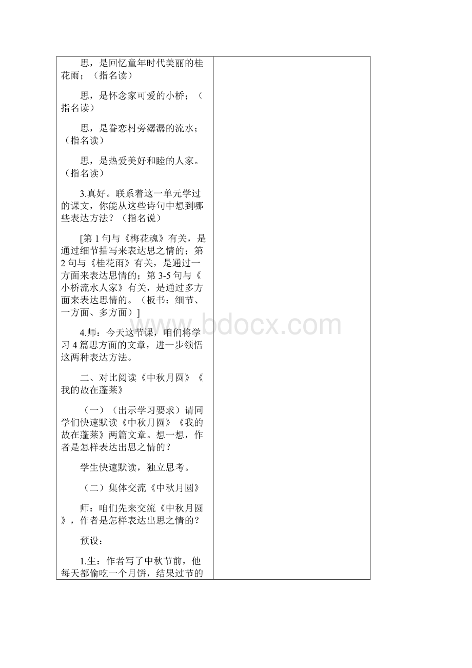 六盘水市XX小学 五年级下册 群文阅读教案全册精品教学设计.docx_第2页