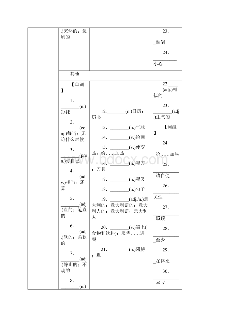 外研版初中英语中考英语一轮教材复习学案 第21课时外研版九年级下Modules46.docx_第2页