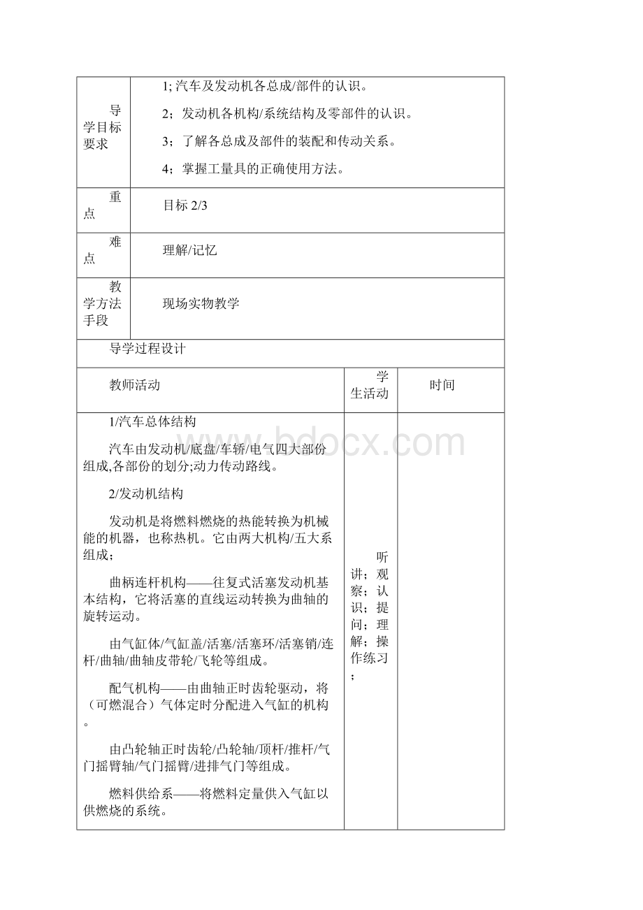 发动机实训教案Word文件下载.docx_第2页