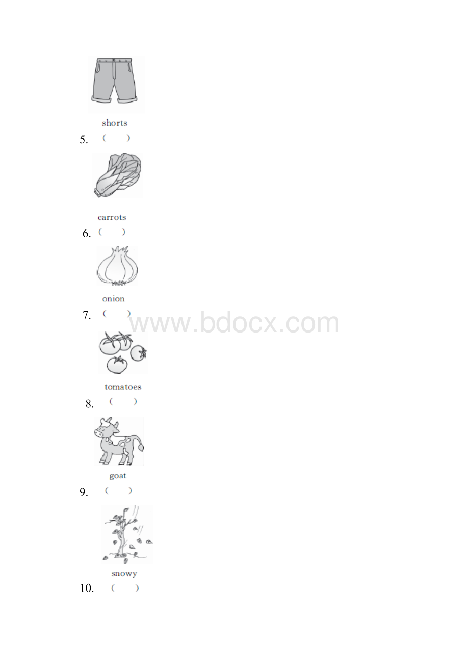 人教版小学英语四年级下册专项训练.docx_第2页