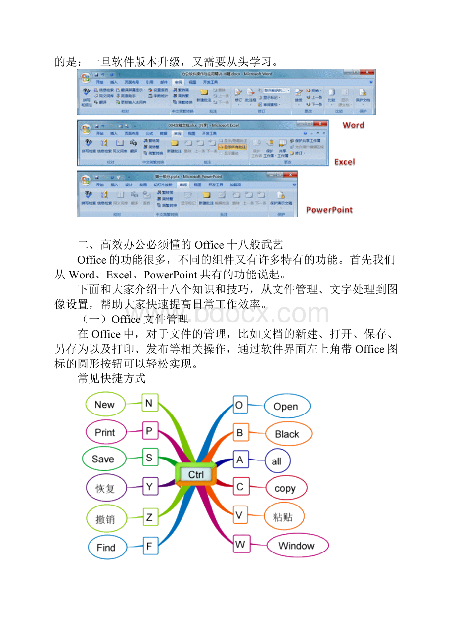 完整word版办公软件操作与应用Word文件下载.docx_第2页