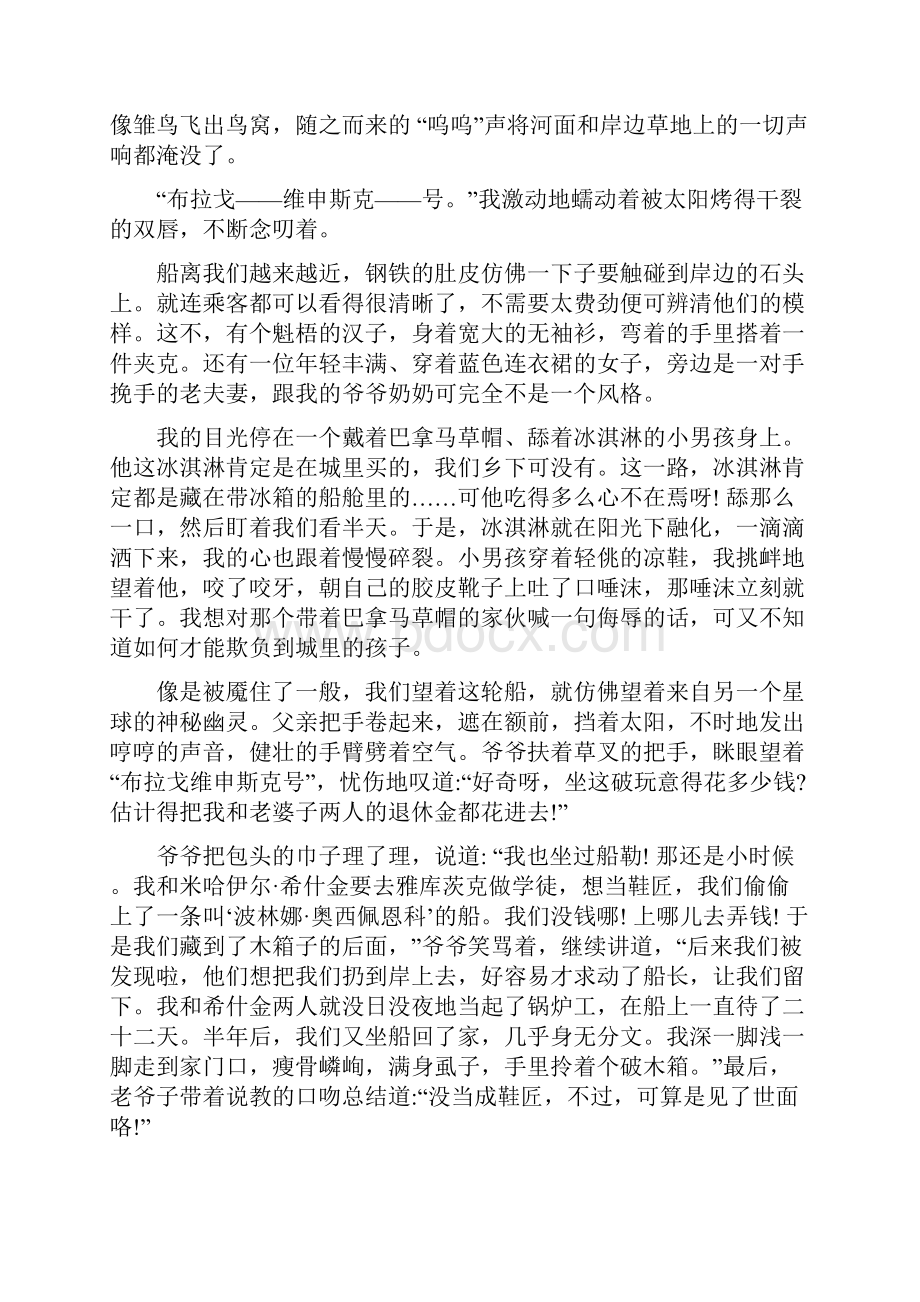 文学类文本阅读专题Word文档格式.docx_第2页