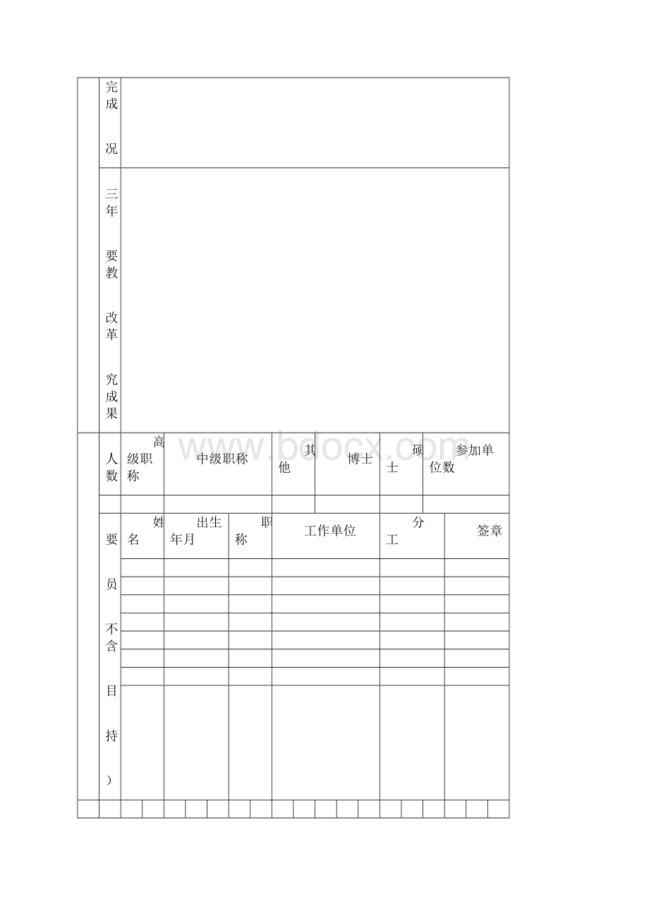 石河子大学教育教学改革立项申报书Word文件下载.docx_第3页