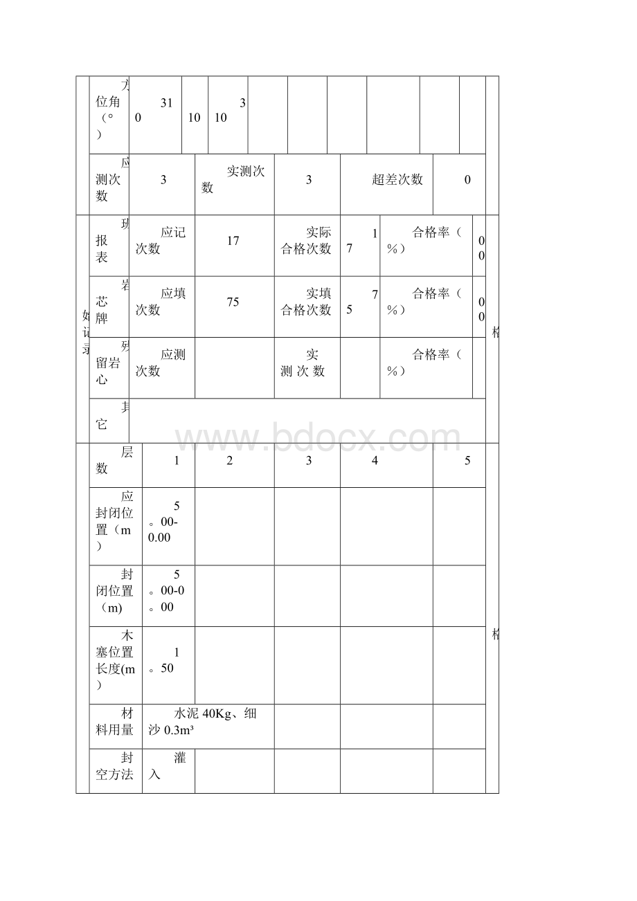 钻探编录全部表格范本模板.docx_第3页