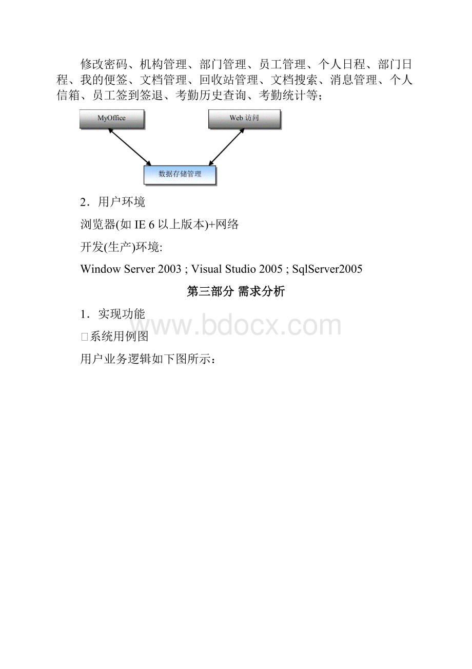 系统软件需求和需求分析说明书模板用例图+界面+文档Word格式.docx_第2页