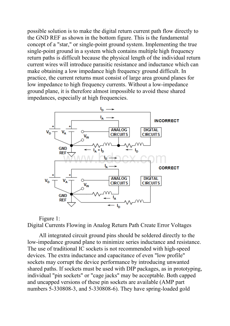 Grounding Data Converters and Solving the Mystery of AGND and DGND.docx_第3页